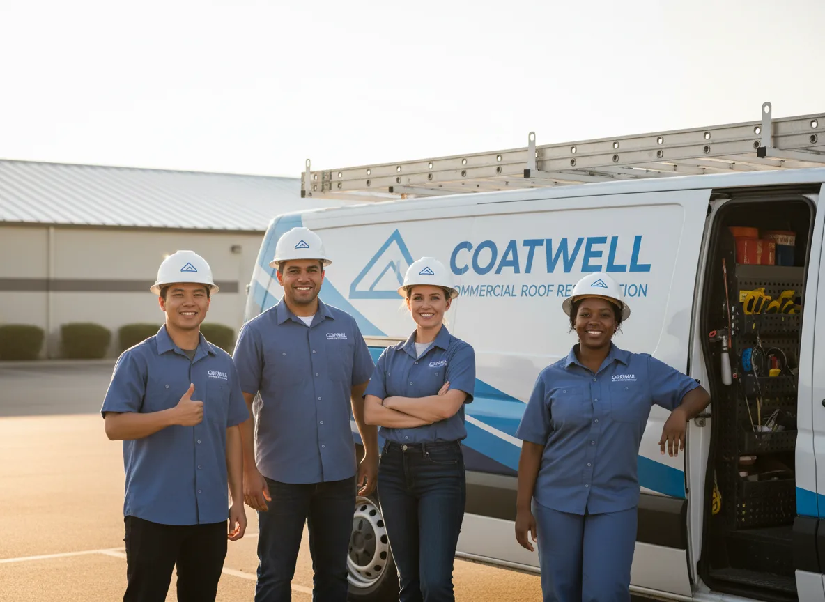 Commercial roof coating company in Becker, MN